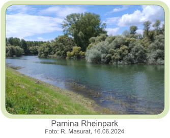 Pamina Rheinpark Foto: R. Masurat, 16.06.2024